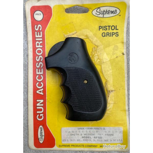 Rare et vintage: poign�e SUPREME FIREARM PRODUCT pour Smith&Wesson K frame