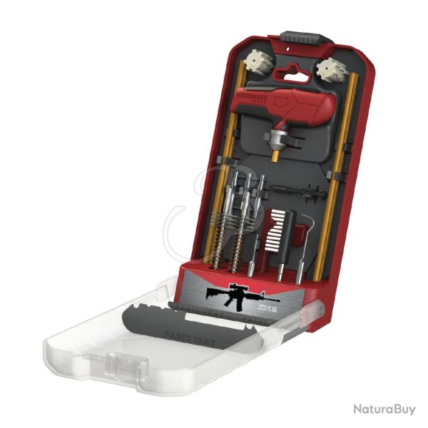 BIRCHWOOD - KIT DE NETTOYAGE 18 PIECES - AR-15
