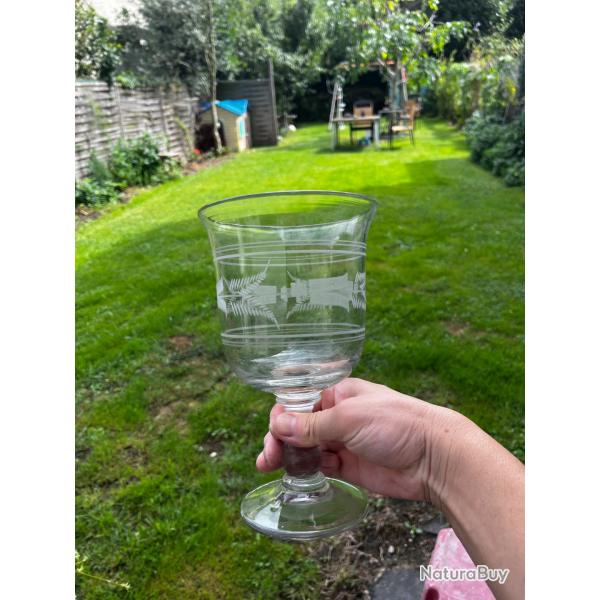 Grandes tasses en verre des ann�es 1960 et 1970