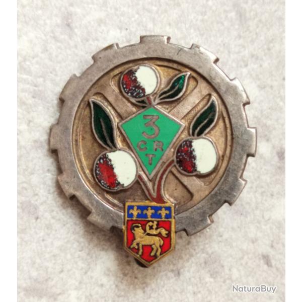 Insigne fran�ais des ann�es 1930 pour la 3e Compagnie R�gionale du Train par Drago/3e Cie R�gionale