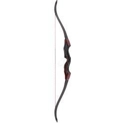 WILD MOUNTAIN - Arc T/D VINICUNCA Carbon 62/64" MARRON DROITIER (RH) 64" 25 #