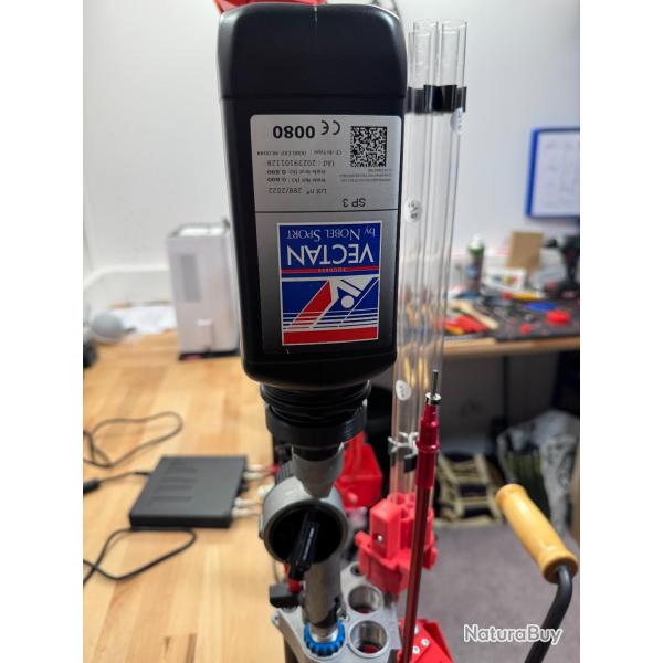 Adaptateur bouteille de poudre Vectan 500gr pour Lee Auto-Drum Powder Measure