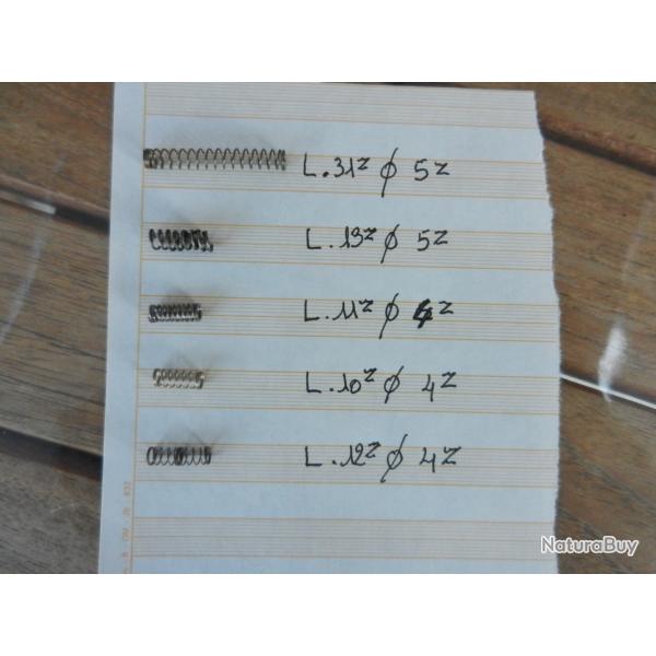 pi�ce d�tach�e (lot de petits ressorts) pour arme