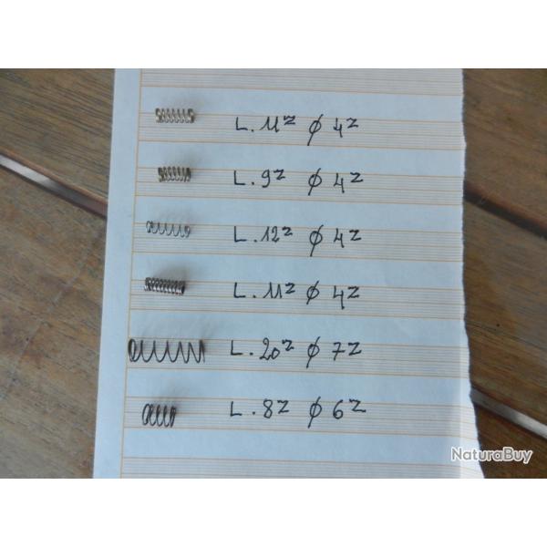 pi�ce d�tach�e (lot de petits ressorts) pour arme