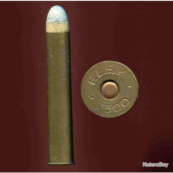 .500 x 3" Express Black Powder - �tui 76 mm - marquage : ELEY � 500 � - balle plomb � calein papier