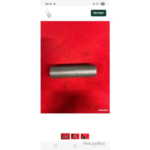 Silencieux reflex filtage 1/2 x20