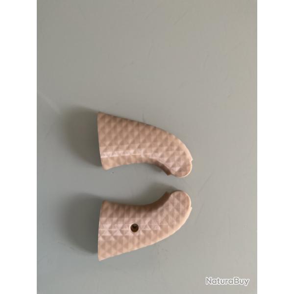 Plaquette remington 1858 couleur os