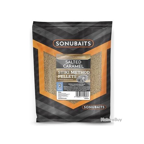 STIKI METHOD PELLETS SONUBAIT SALTED CARAMEL 2MM 650GR