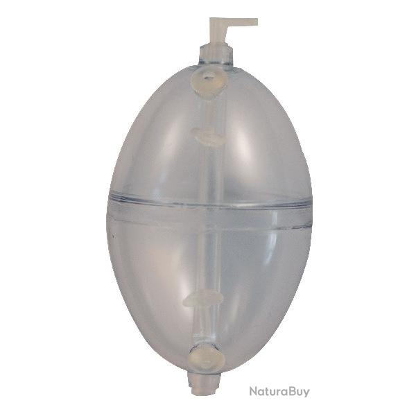 BULDO OVALE REGLABLE TRANSPARENT 8GR 23MM PAR 1