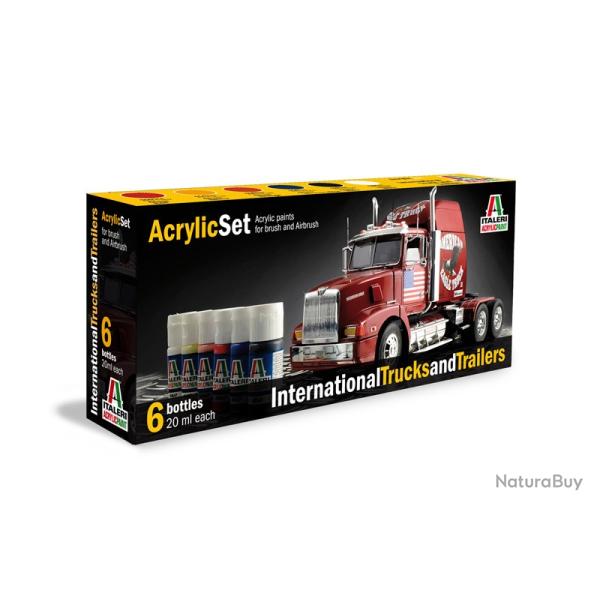 Set de peinture Camions | Italeri (0000 1334) - Maquette  monter