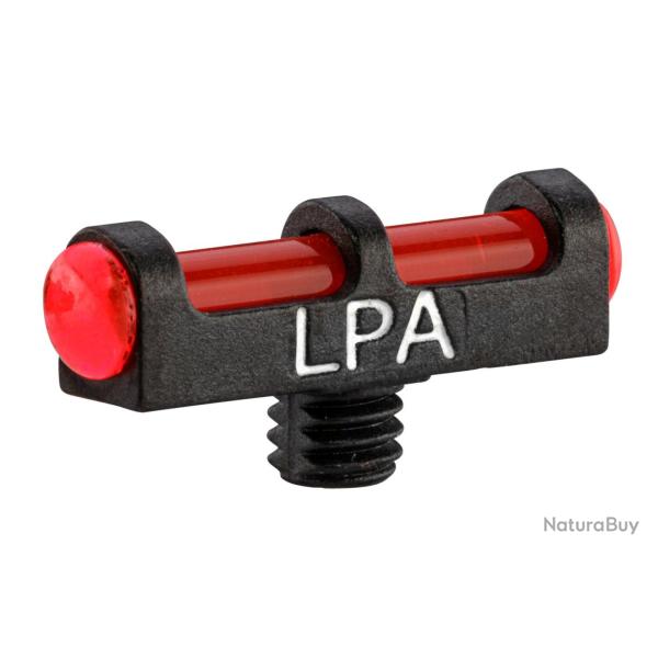 Guidon fibre optique rouge LPA 3 mm