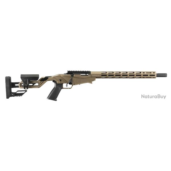 Carabine � verrou Ruger rimfire synth Tan cal.22LR canon 46cm