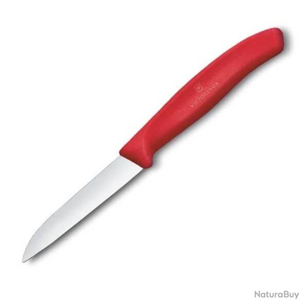 6.7401.C1 Couteau d'office Victorinox Swiss Classic 8cm/bo�te de 20 rouge