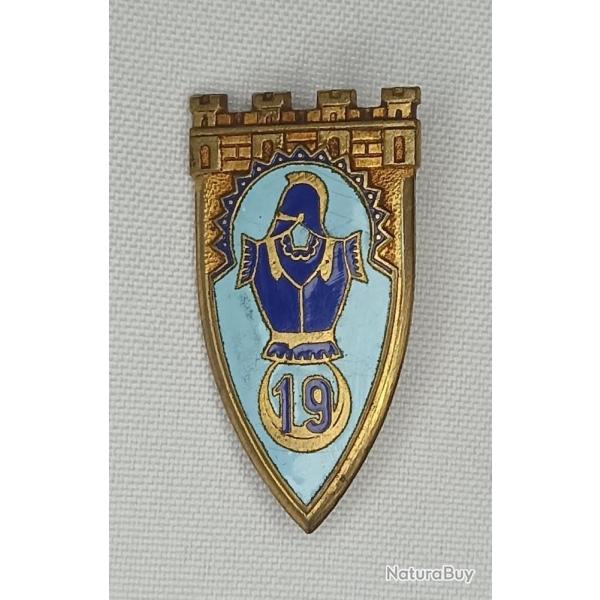 Insigne 19�me R�giment du G�nie p�riode Indochine