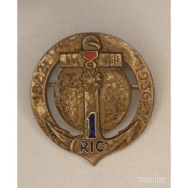 Insigne du 1er R�giment d'Infanterie Colonial 1939/40 WW2