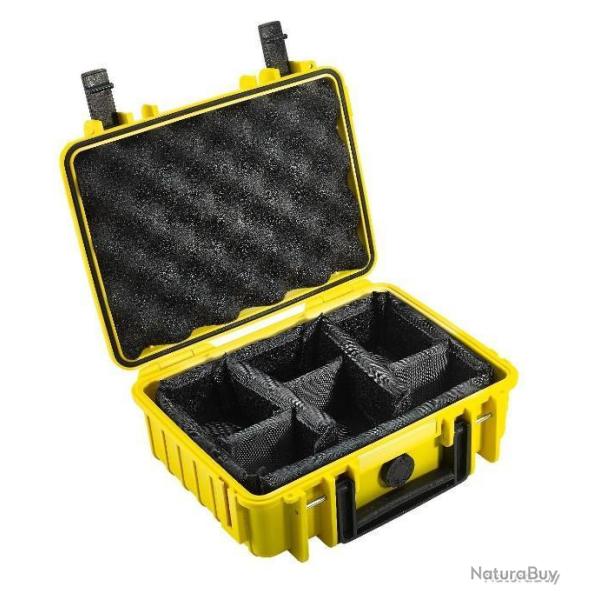 B&W international valise Type 1000 Jaune Int�rieur RPD