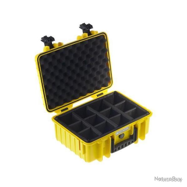 B&W international valise Type 4000 Jaune Int�rieur RPD