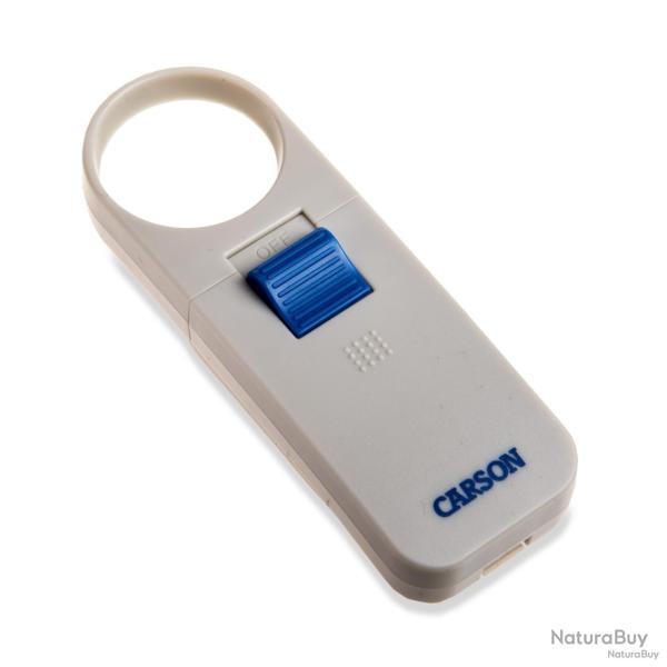 CARSON Loupe � main asph�rique LED, 7x