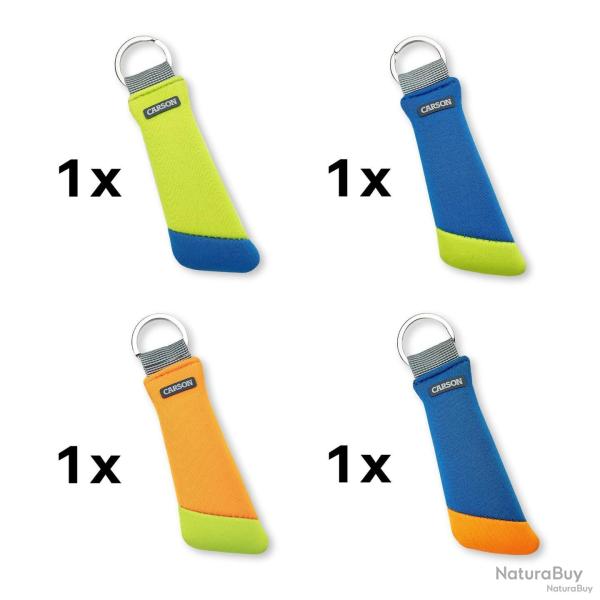 CARSON 4 Porte-cl�s flottant assortis