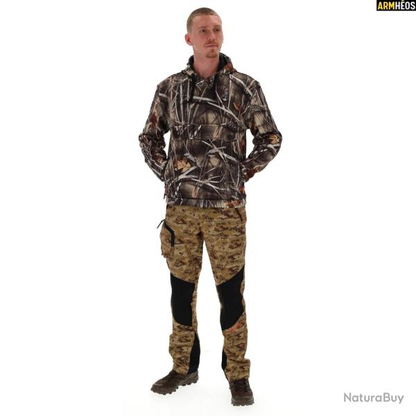 SWEATSHIRT A CAPUCHE GHOST CAMO WET & COLORS M