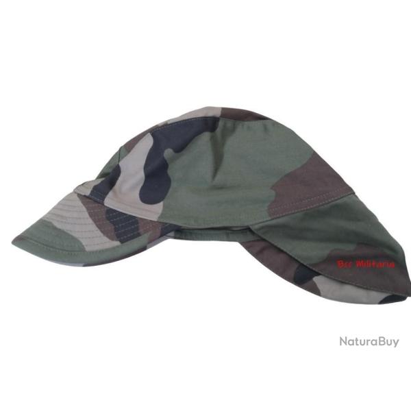 Tour de t�te 58 cm -*- Casquette Bigeard Camo Centre Europe avec nuqui�re