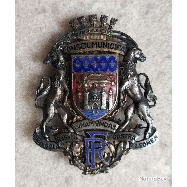 Badge conseil municipal Bordeaux?Rrr