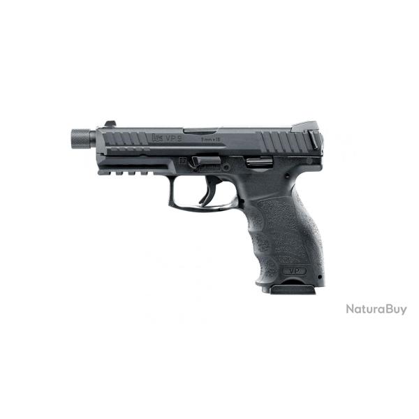 Pistolet H et K VP9 tactical - gaz Blowback- Noir - VFC