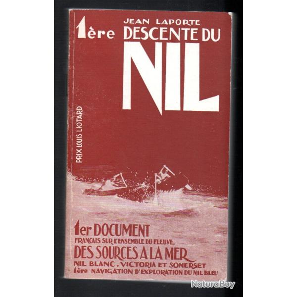 1ere descente du nil de l'�quateur � la m�diterran�e en kayak ,des sources � la mer r��dition