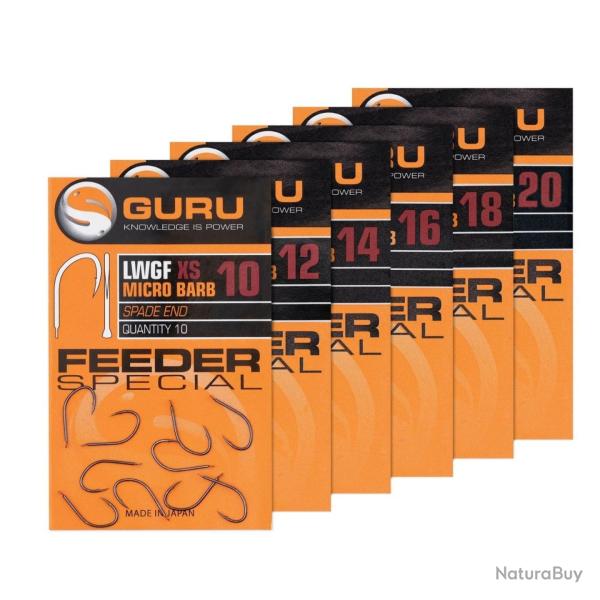 GURU HAME�ON FEEDER SPECIAL LWGF XS SPADE MICRO BABED GURU 8