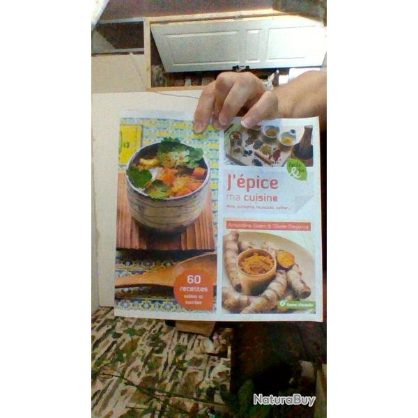 J'epice ma cuisine anis curcuma muscade safran... par A . Geers et O Degorce - Terre vivante -