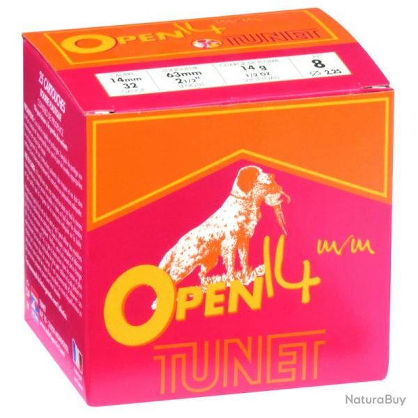 Cartouches Tunet Open 14mm 14g BJ - Cal. 14mm x2 boites