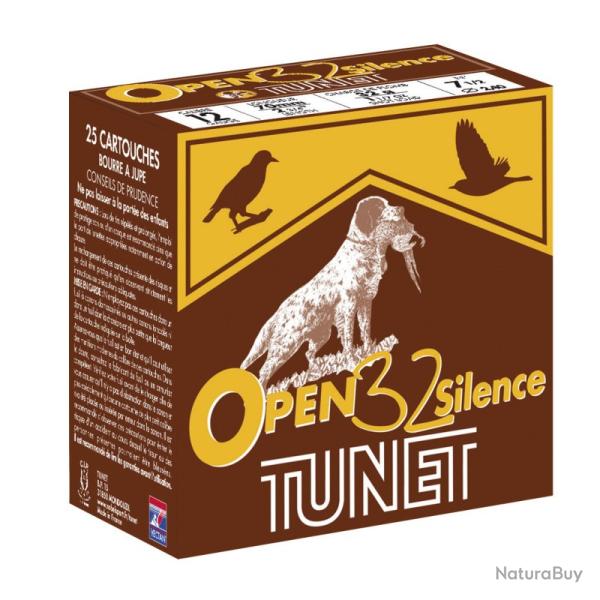 Cartouches Tunet Open 32 Silence 32g BJ - Cal. 12 x2 boites