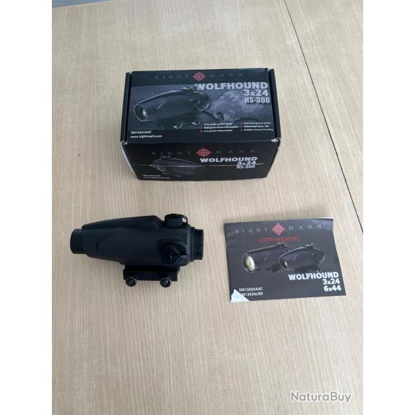 Point rouge Wolfhound 3X24