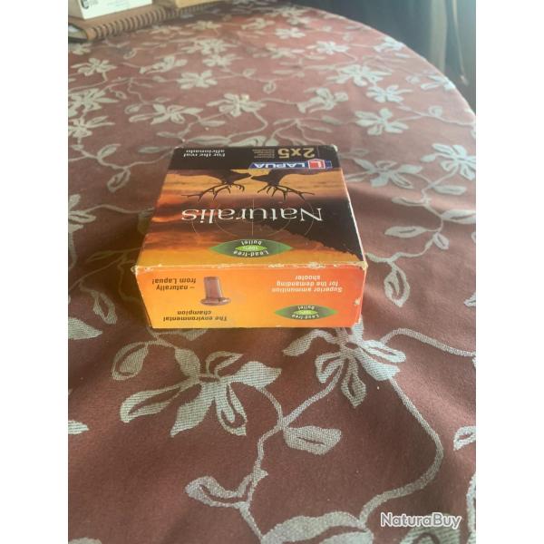 UNE BOITE DE 10  CARTOUCHES 9,3 X74R  LAPUA  NATURALIS 17,5 gr