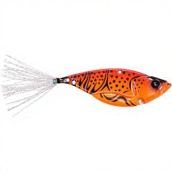 Poisson nageur MEGABASS Vibration X dyna response 10.5g Red Hot craw
