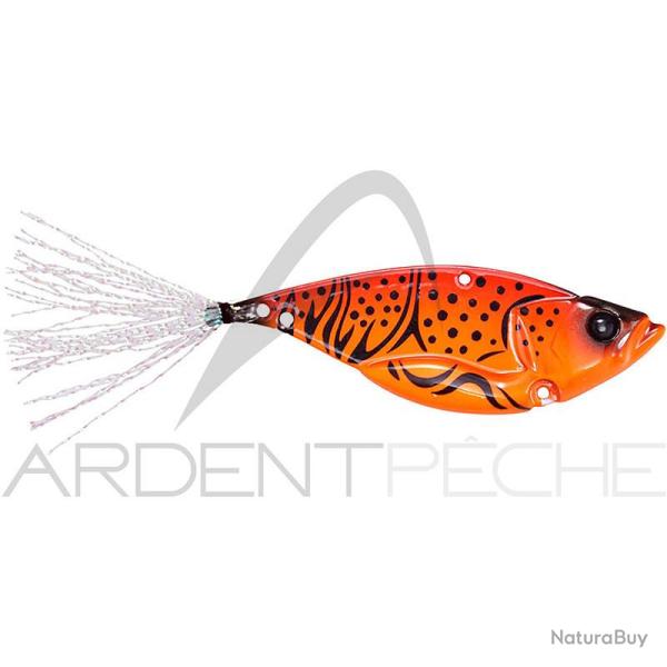 Poisson nageur MEGABASS Vibration X dyna response 10.5g Red Hot craw