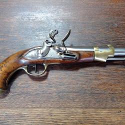 Pistolet de cavalerie &agrave; silex - belgique li&egrave;ge - vers 1800 - BE