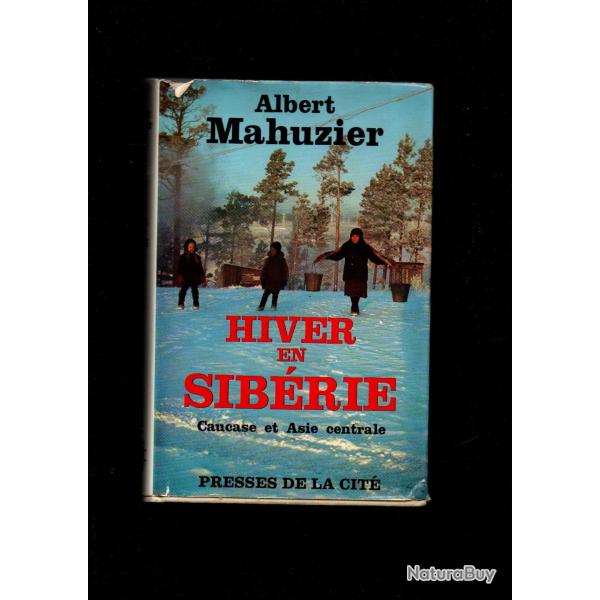 albert mahuzier hiver en sibrie caucase et asie centrale , urss , europe de l'est