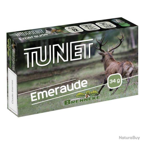 Cartouches Tunet Brenneke Emeraude 34g BJ - Cal.12 x5 boites