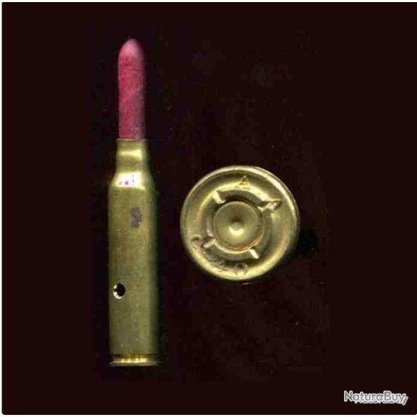 6.5x 52 Carcano Italie - � blanc balle bois rouge - cartouche militaire iltalienne � blanc - neutra