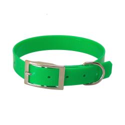 Collier grav&eacute; TPU 25 mm Jokidog Vert fluo 50 cm