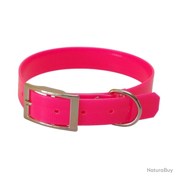 Collier grav� TPU 25 mm Jokidog Rose 50 cm