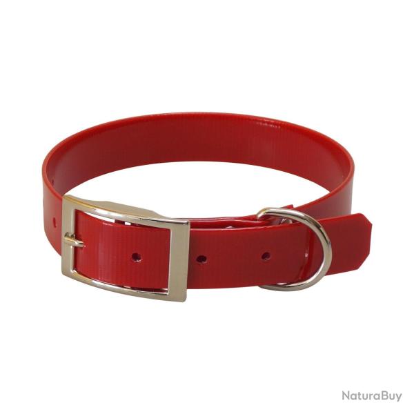 Collier grav� TPU 25 mm Jokidog Rouge 50 cm
