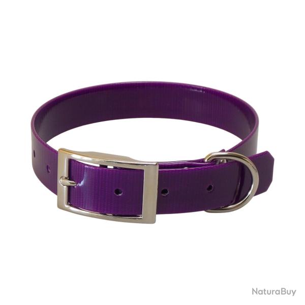 Collier grav� TPU 25 mm Jokidog Violet 50 cm