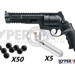 Pack pr&ecirc;t &agrave; tirer T4E HDR 68 - Revolver Balle Caoutchouc