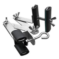 Support pour la cuisson de bois et cr&acirc;ne de chevreuil