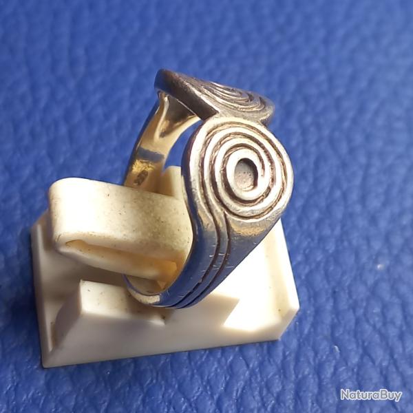 bague tourbillon 1970  en argent 925