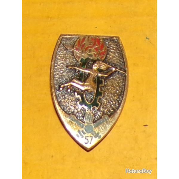 57� Groupe des Services et des Transports, �mail, dos guilloch�, FABRICANT DRAGO PARIS  ,  HOMOLOGAT