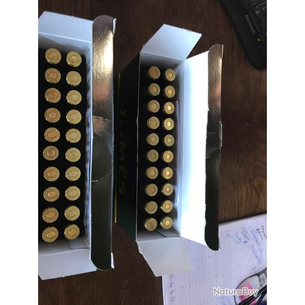 2 boites de cartouches 7x64 GPA James