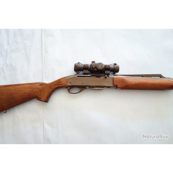 CARABINE REMINGTON 7400 CAL 280REM + POINT ROUGE TASCO PRO POINT CANON 47CM